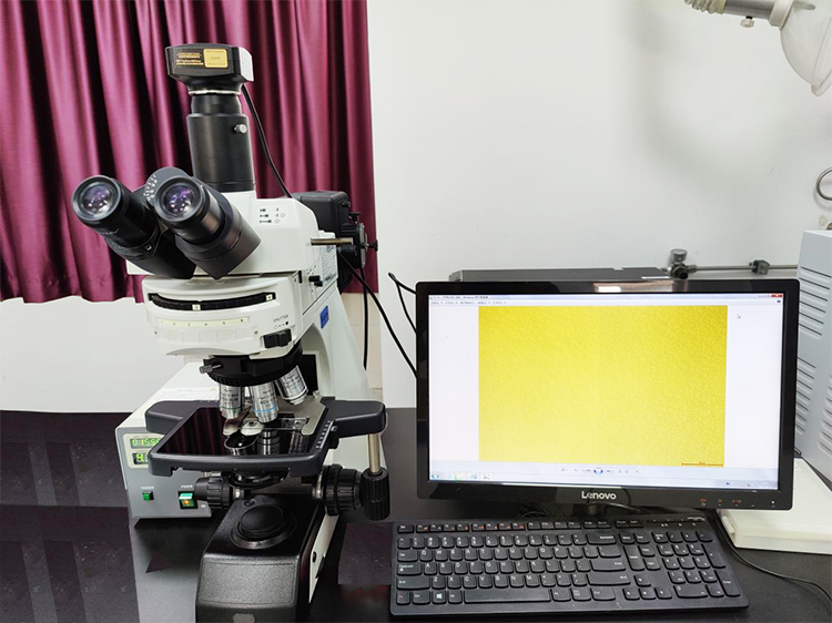 改性�沥青荧光显微镜-显微镜观测沥�青（正置荧光显微镜NE910-FL成功案例）